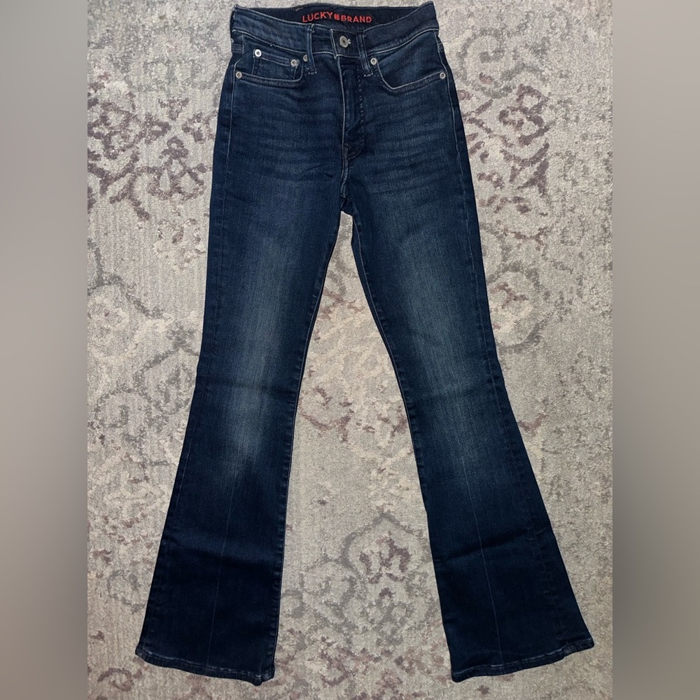 Lucky Brand NWOT size 00 Stevie high rise flare